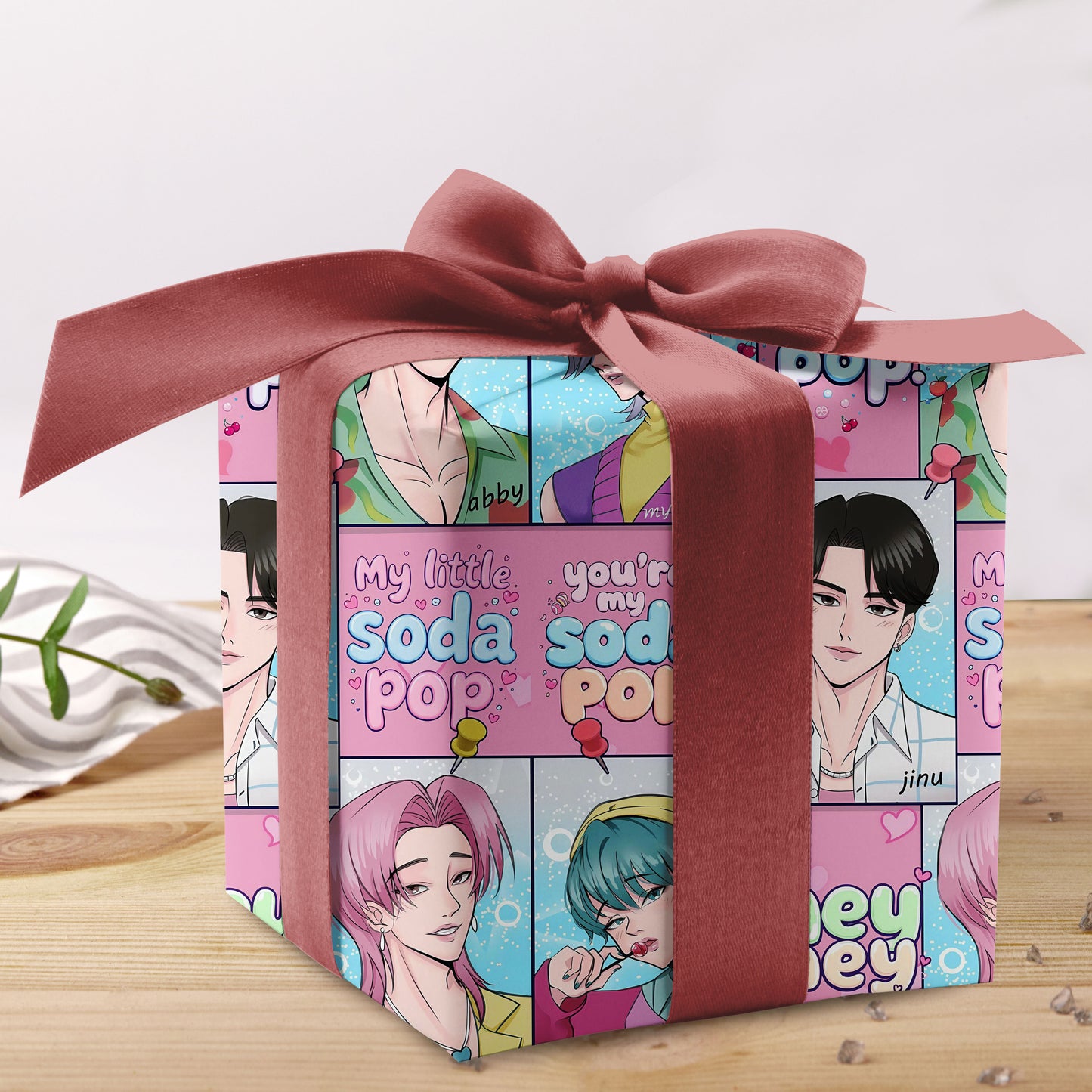 K-pop Demon Hunters Soda Pop Gift Wrap