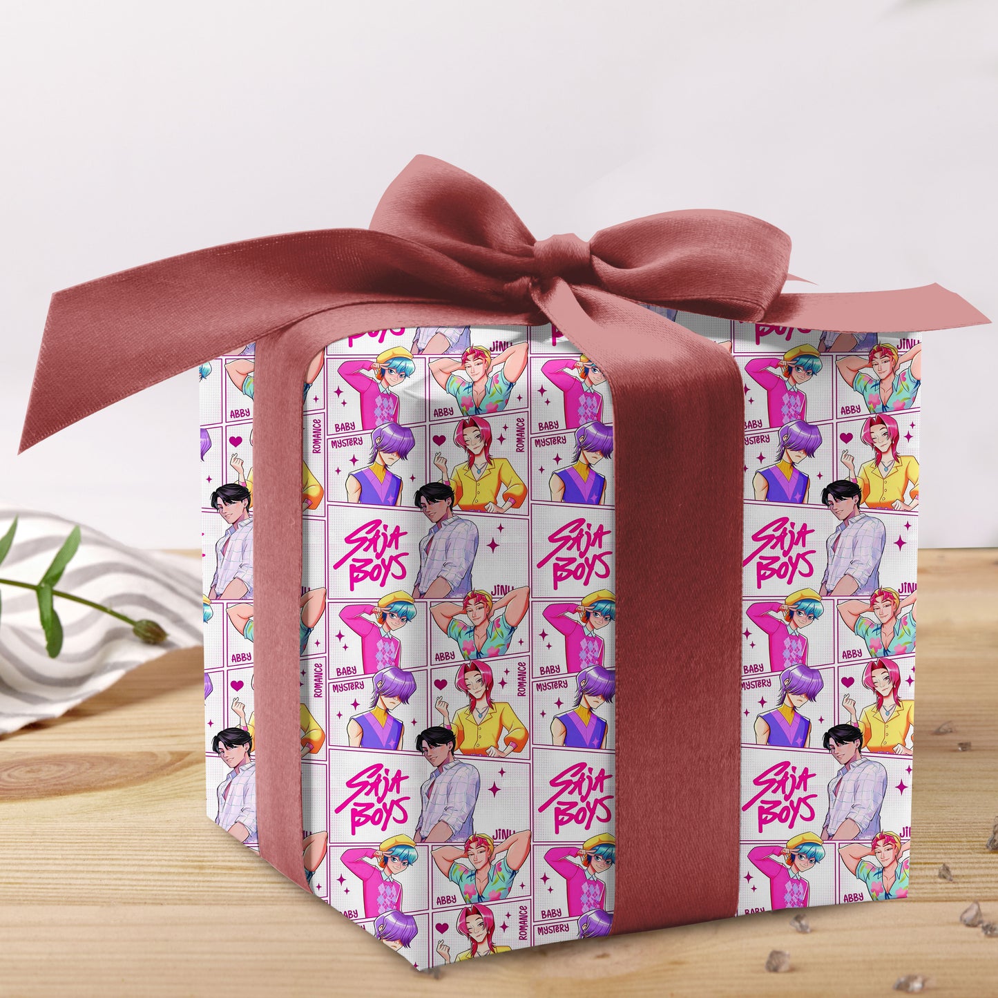 K-pop Demon Hunters Soda Pop Wrapping Paper
