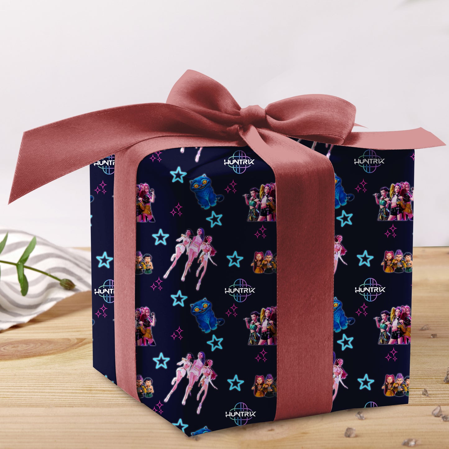 Demon Hunters Wrapping Paper Sheet