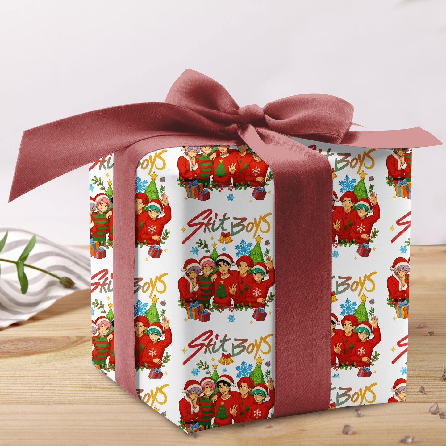Demon Hunters Skit Boys Wrapping Paper