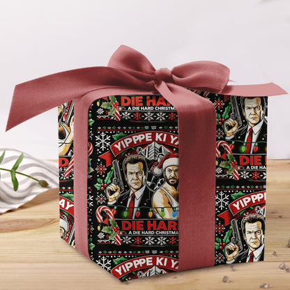Yippee-ki-yay? ?Die Hard Christmas Wrapping Paper