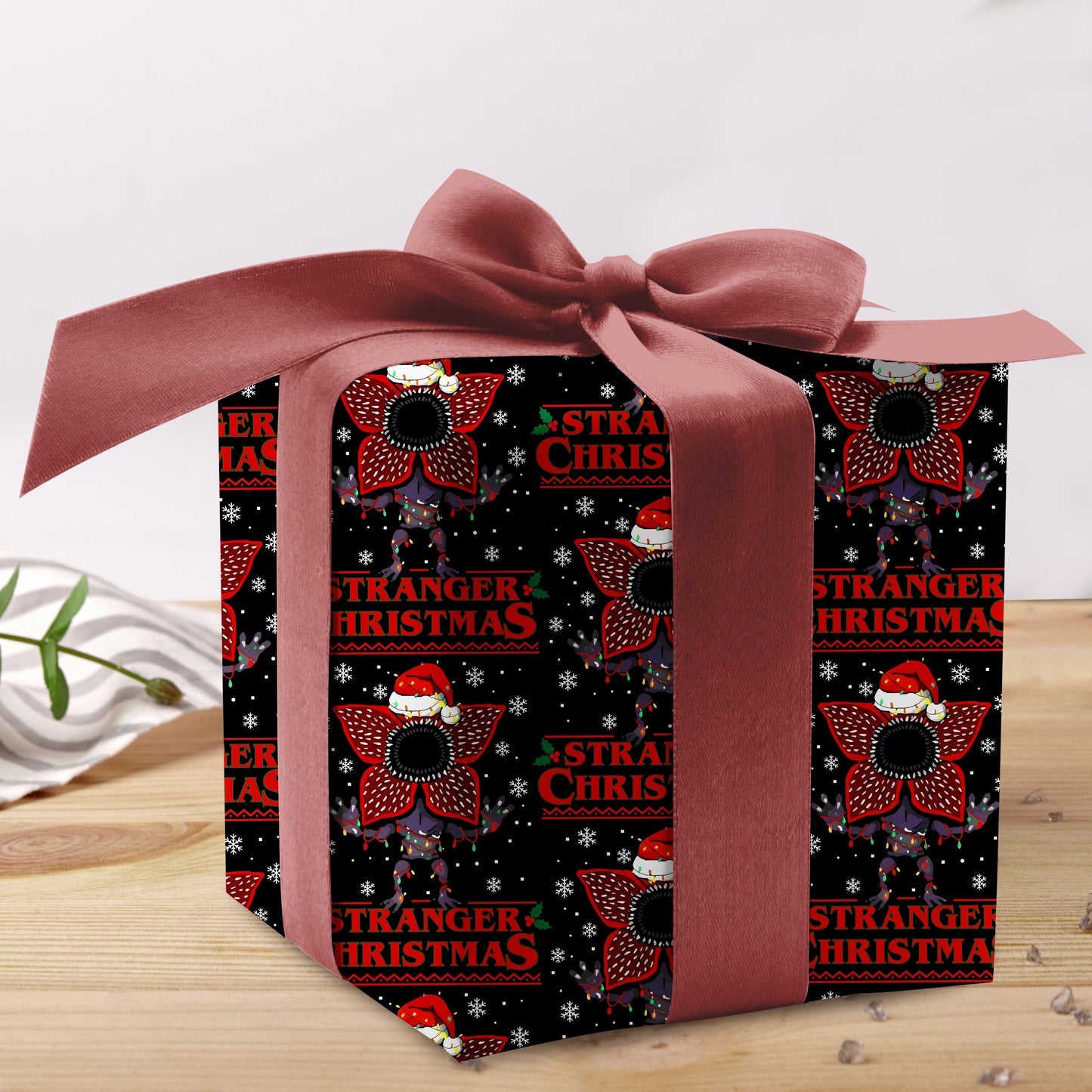 Stranger Things Christmas Wrapping Paper