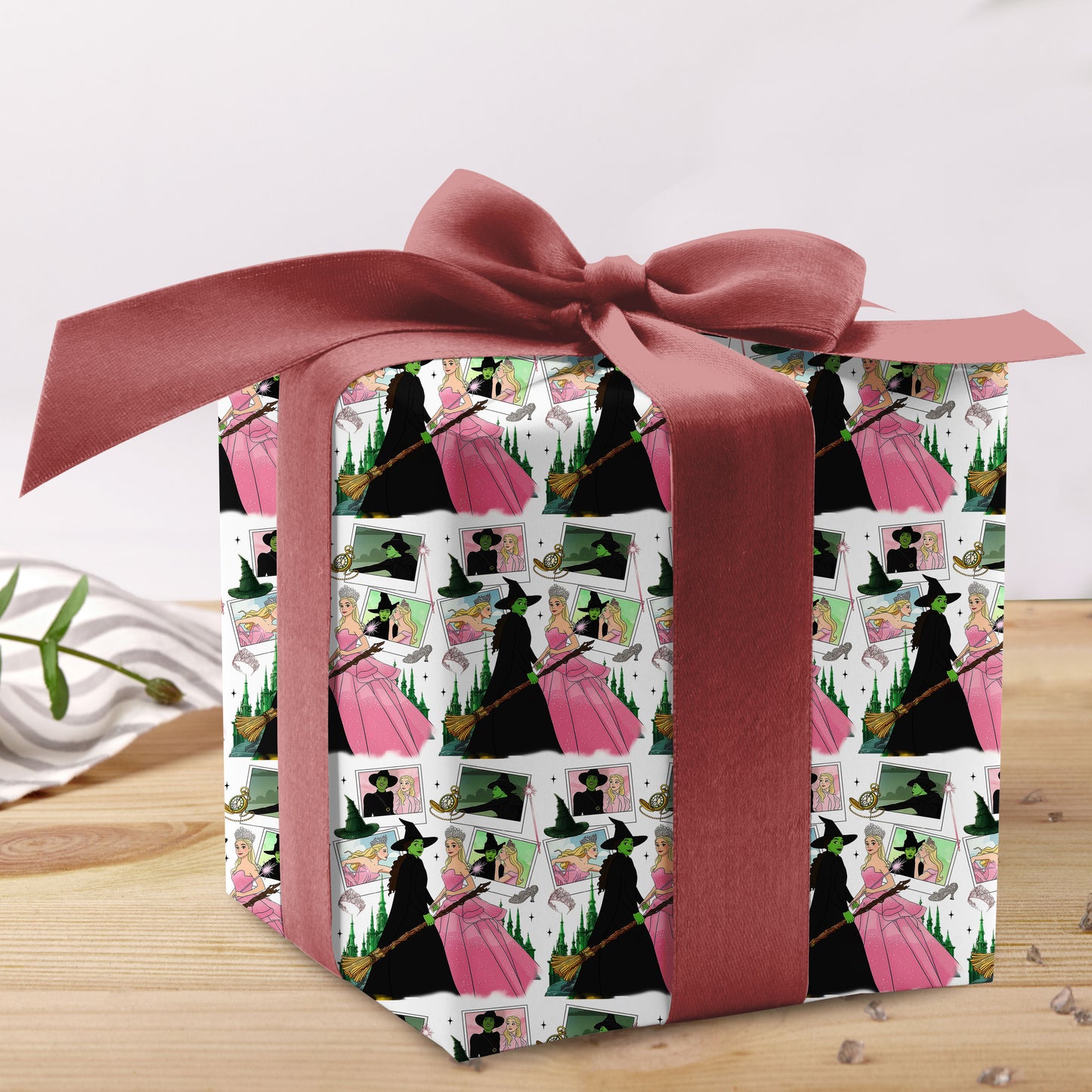 Wicked Movie Holiday Gift Wrap