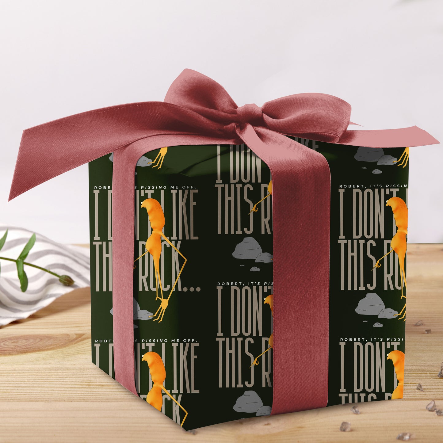 Marcus The Worm Wrapping Paper