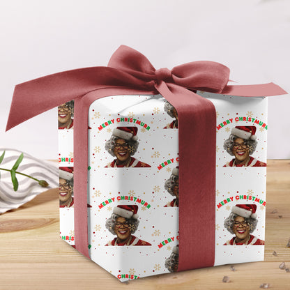 A Madea Christmas Wrapping Paper