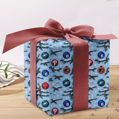 Football Christmas Wrapping Paper Holiday Sports Gift Wrap