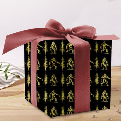 Bigfoot Wrapping Paper Gift
