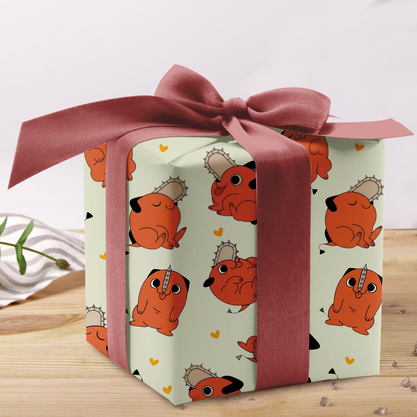 Chainsaw Man Pochita Wrapping Paper