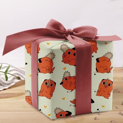 Chainsaw Man Pochita Wrapping Paper