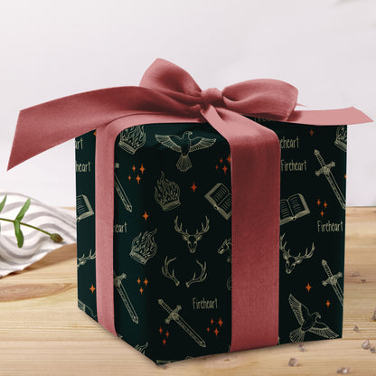 Kingdom of Ash Fireheart Wrapping Paper