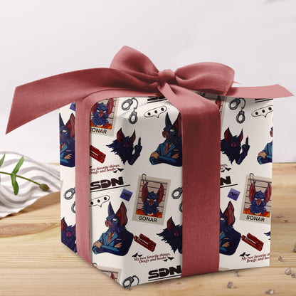 Sonar Dispatch Game Wrapping Paper