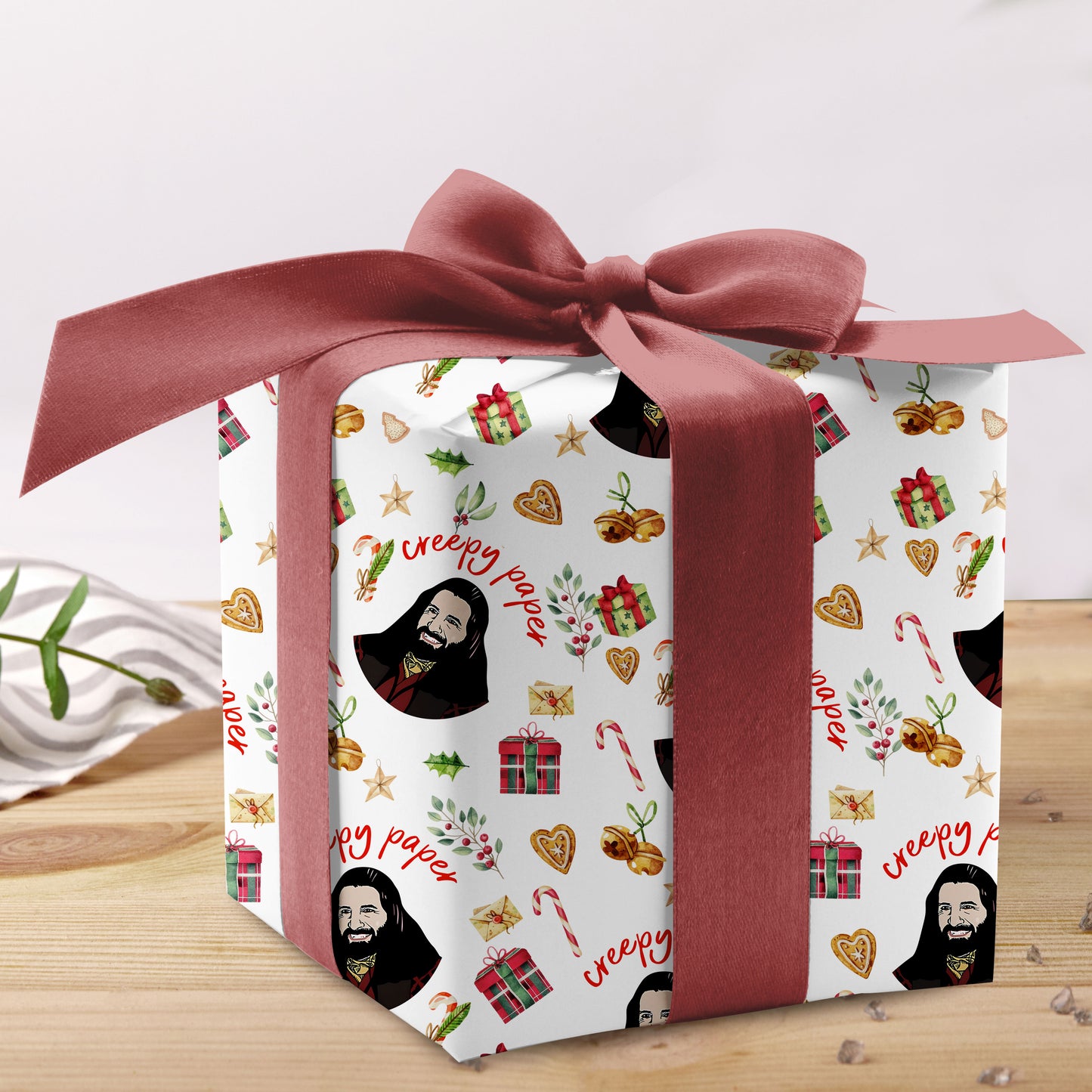 Creepy Paper Wrapping Paper