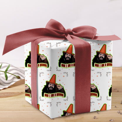 Creepy Paper Christmas Wrapping Paper Roll