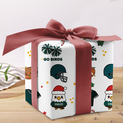 Football Christmas Wrapping Paper