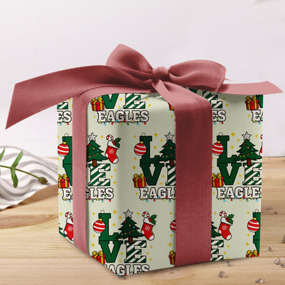 Football Christmas Wrap Gift