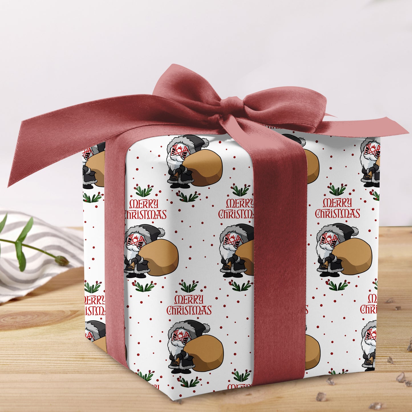 Sleep Token Wrapping Paper Gift Christmas