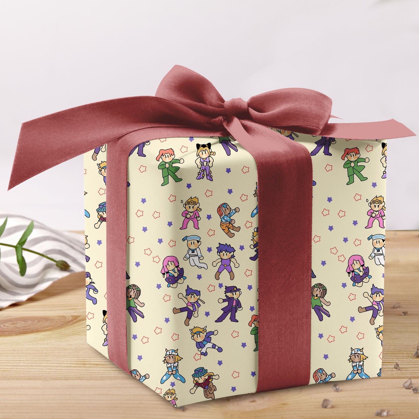 JoJo's Bizarre Adventure Wrapping Paper