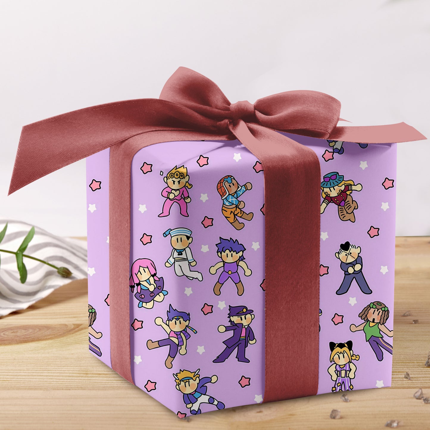 JoJo's Bizarre Adventure Wrapping Paper Roll