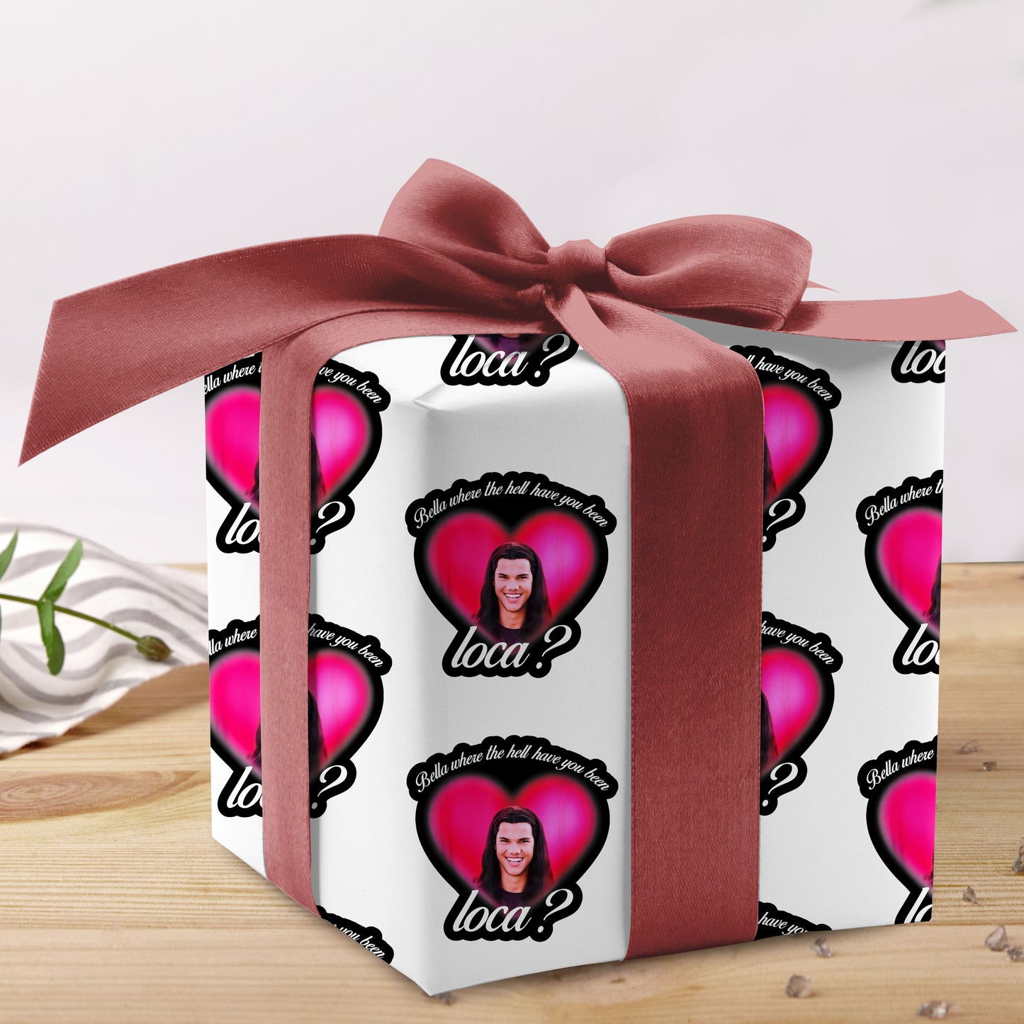 Twilight Christmas Wrapping Paper Roll