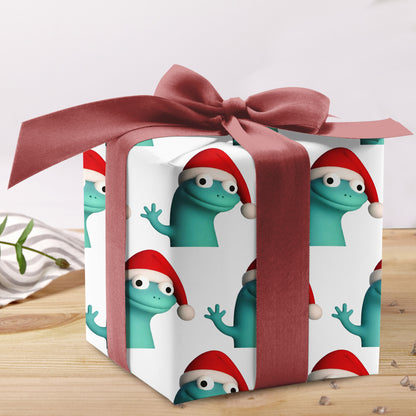Lizard Christmas Wrapping Paper