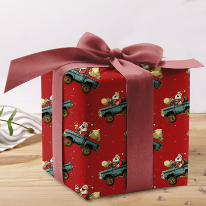 Santa Meme Wrapping Paper
