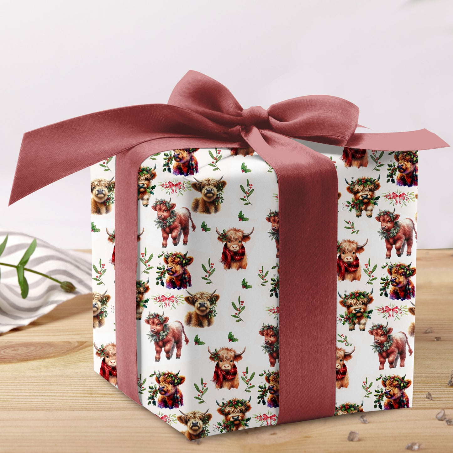 Mooey Cows Christmas Wrapping Paper