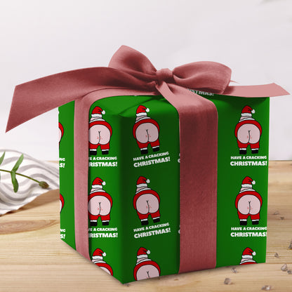 Twerking Santa Wrapping Paper