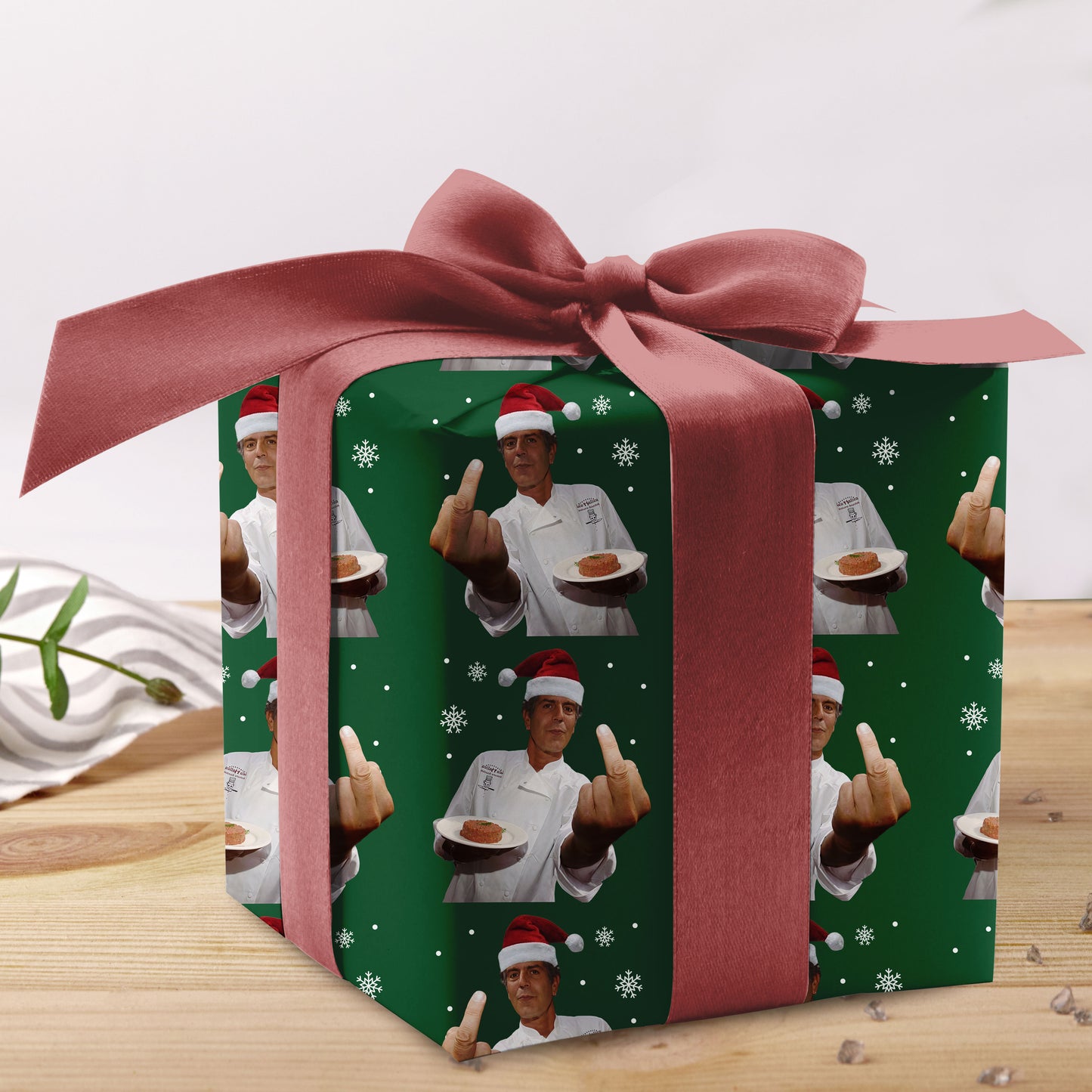 Anthony Bourdain Chef Wrapping Paper