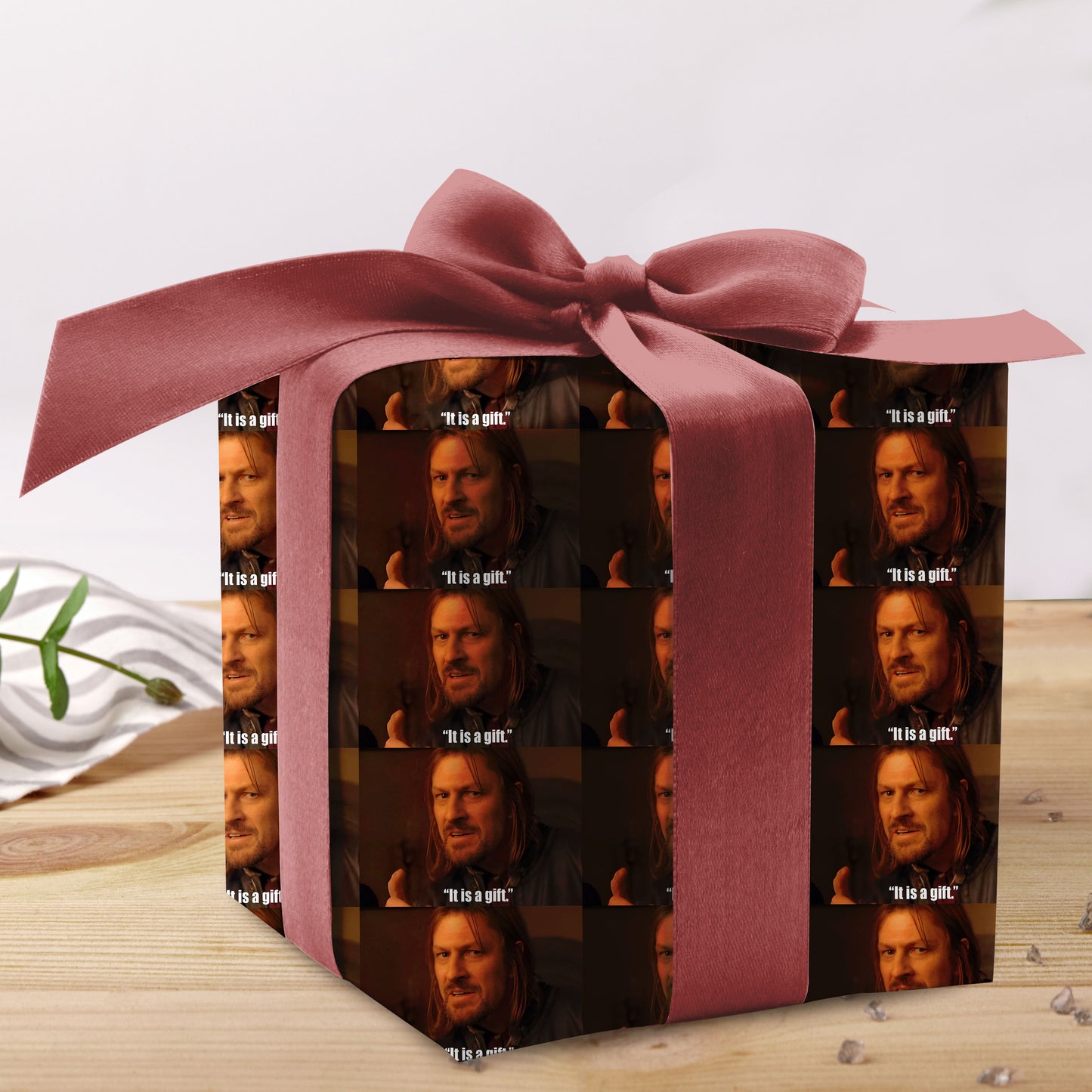 It is a Gift, Lord of the Rings Gift Wrap