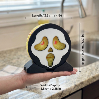 Ghostface Scrub Daddy or Scrub Mommy Sponge Holder