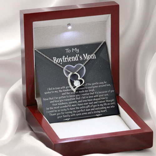 To My Boyfriends Mom Necklace, Valentines Day, Birthday Gift, Mother's Day Keepsake