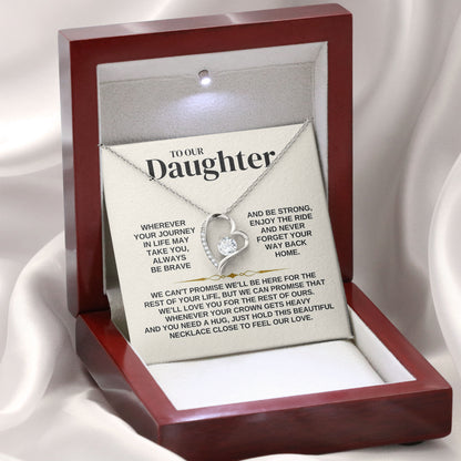To My Our Daughter Meaningful Jewelry Gift