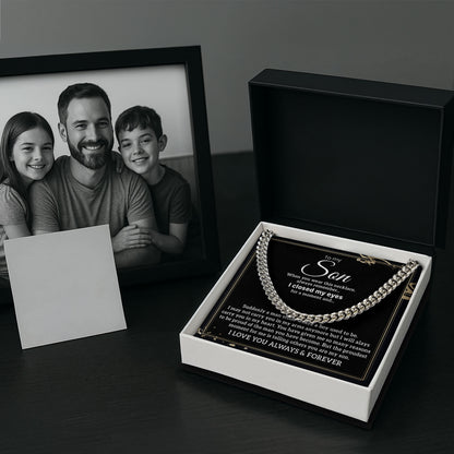 To My Son Birthday Necklace Gift from Parents
