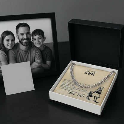 To My Son Necklace Wedding Gift from Mom