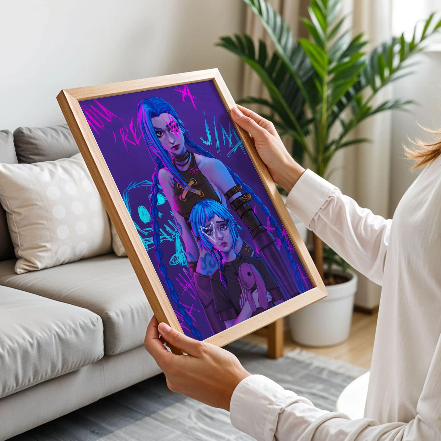 Jinx and Powder Arcane Poster