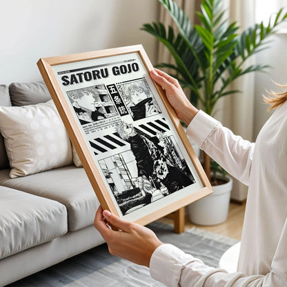 Satoru Gojo Anime Poster