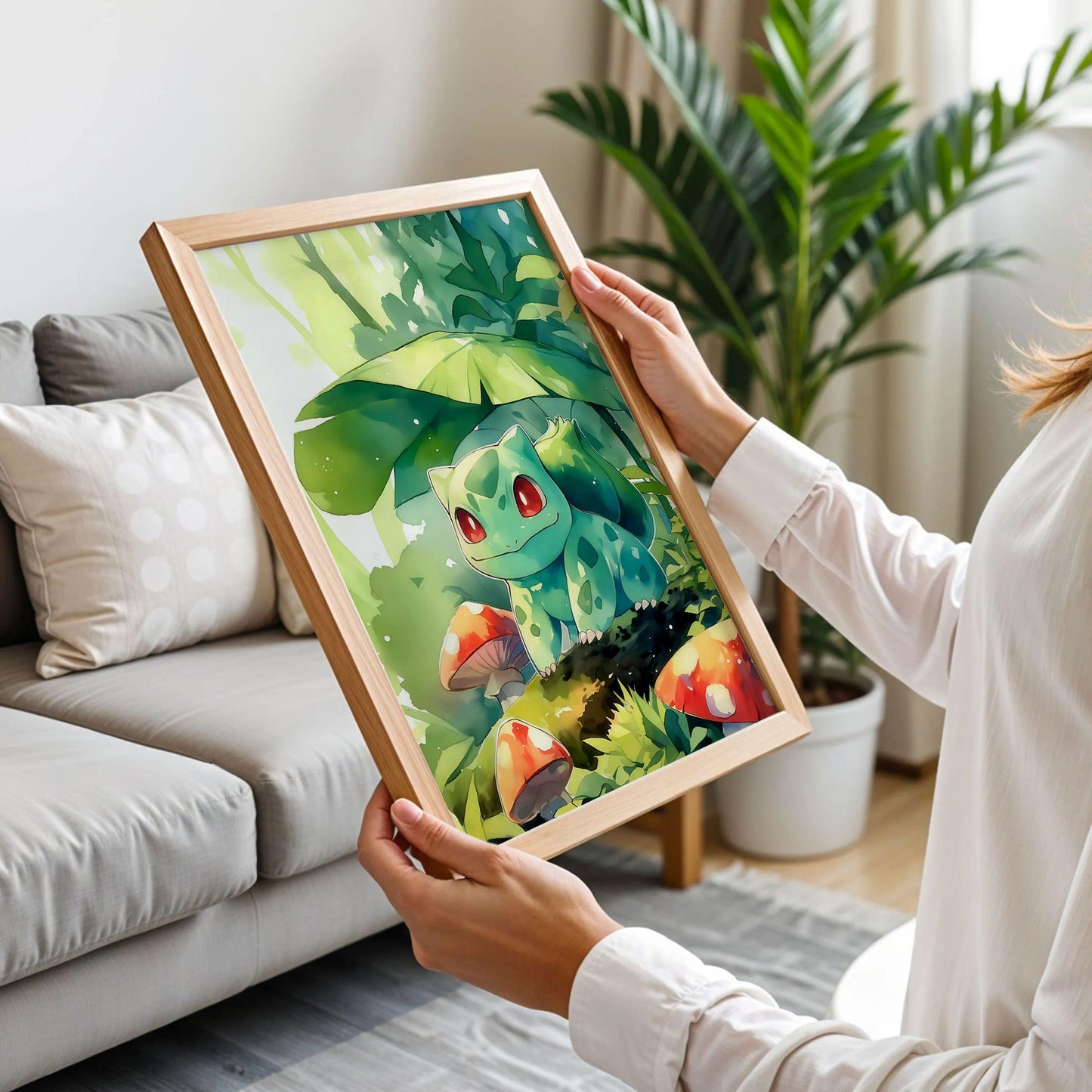 Bulbasaur Bloom Pokemon Poster