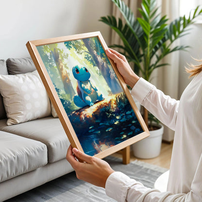 Squirtle Pokemon Gaming Wall Art