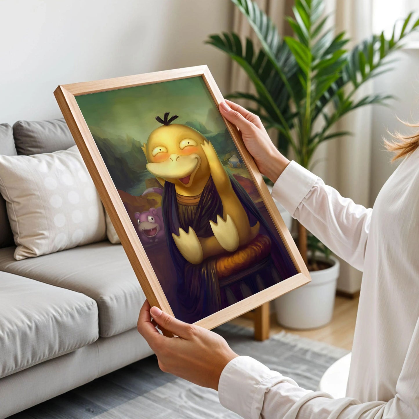Psyduck Art Painting Poster