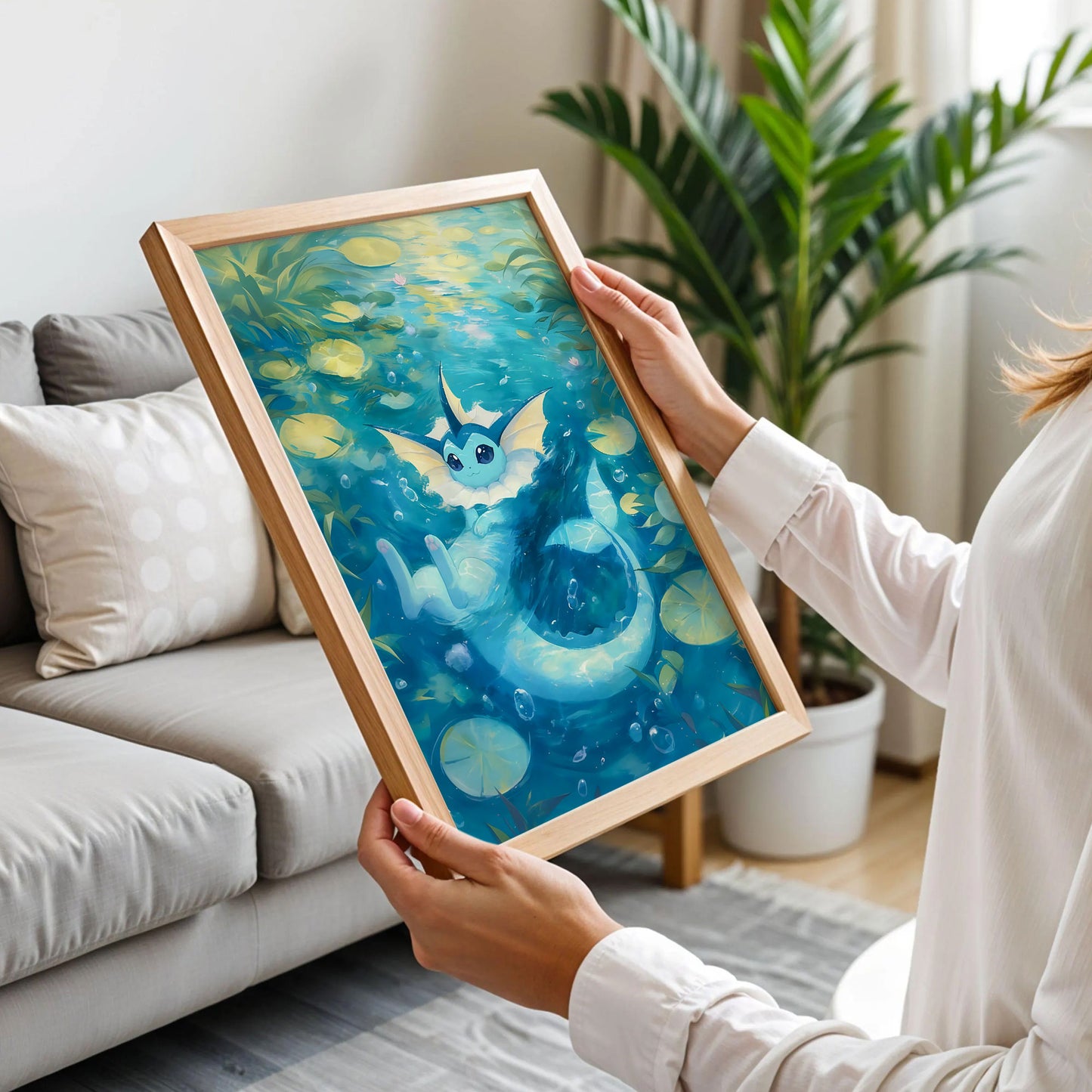 Vaporeon Wall Art