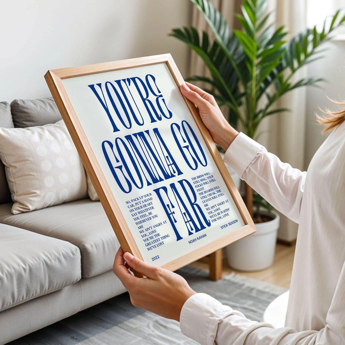 You're Gonna Go Far Poster