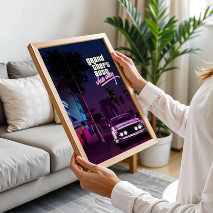 Grand Theft Auto Vice City Poster