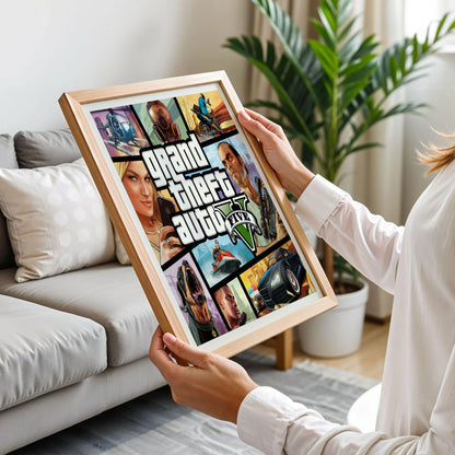 Grand Theft Auto Vice City Print Art
