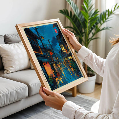 Japanese Tokyo Tea House Wall Art Poster