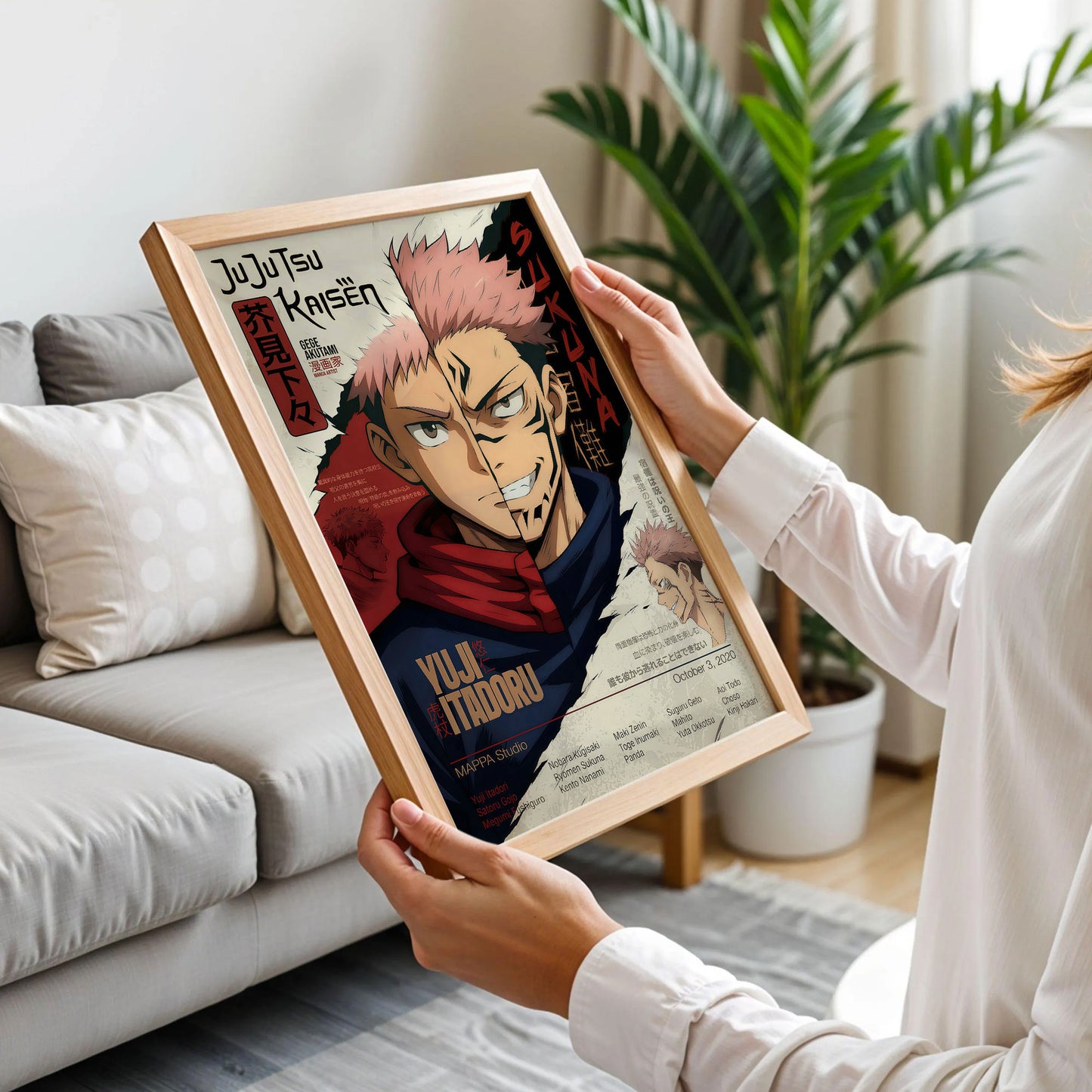 Jujutsu Kaisen Anime Poster
