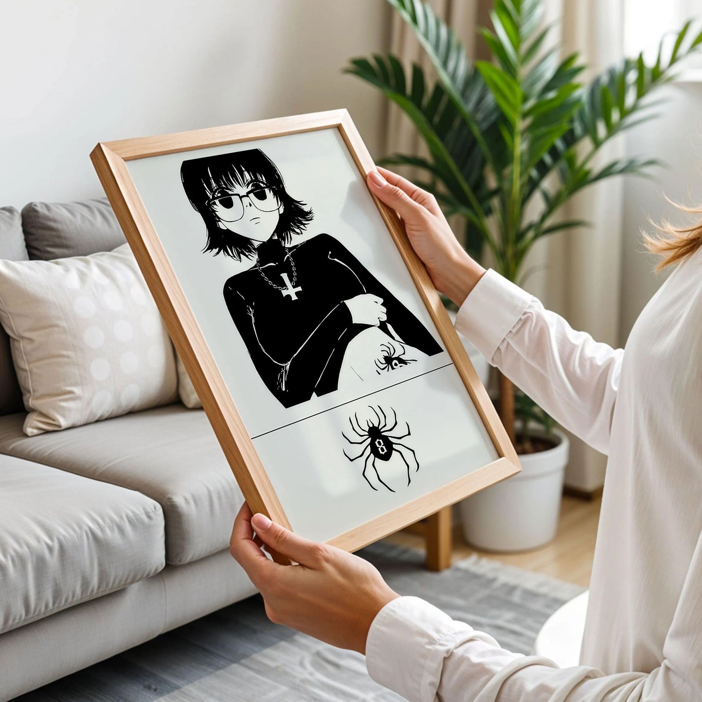 Shizuku Spider Tattoo Hunter x Hunter Poster
