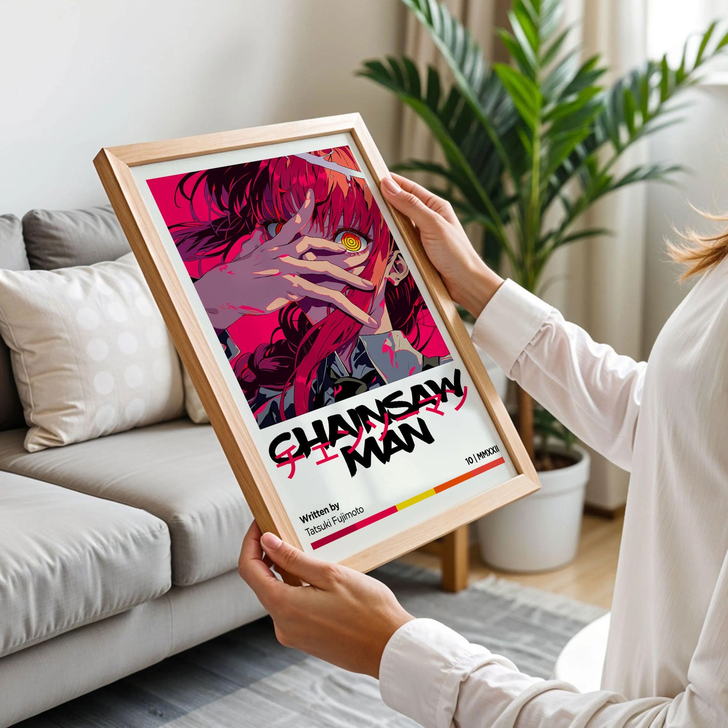 Makima Chainsaw Man Poster