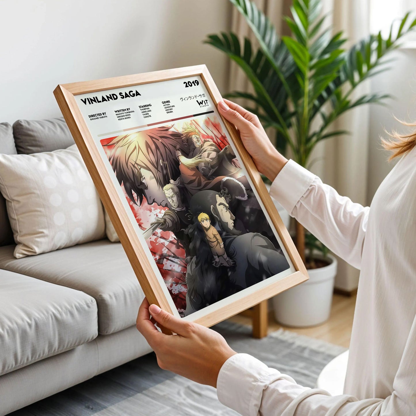 Thorfinn Anime Wall Art