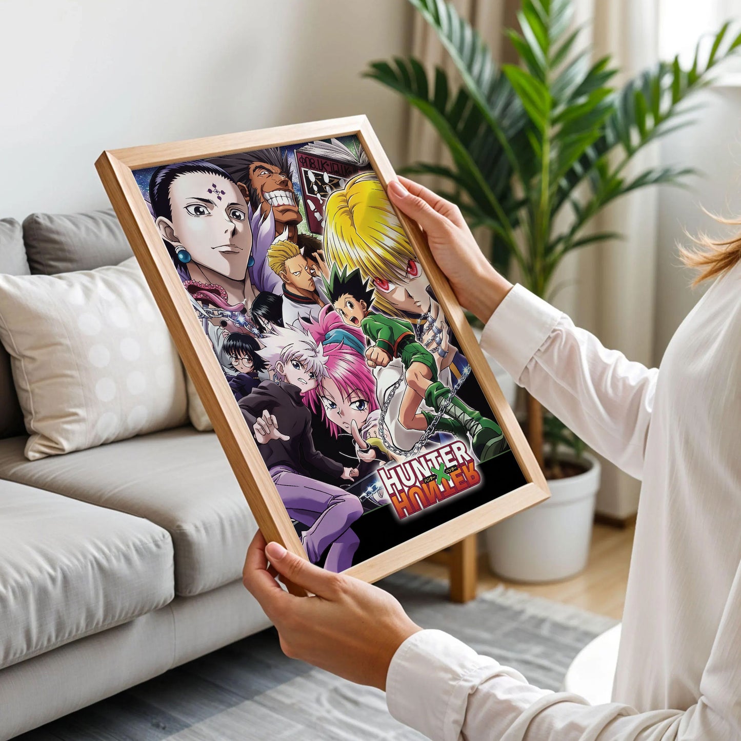 Hunter x Hunter Vintage Manga Poster