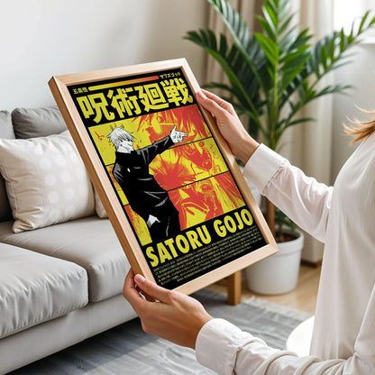 Jujutsu Kaisen Gojo Manga Print